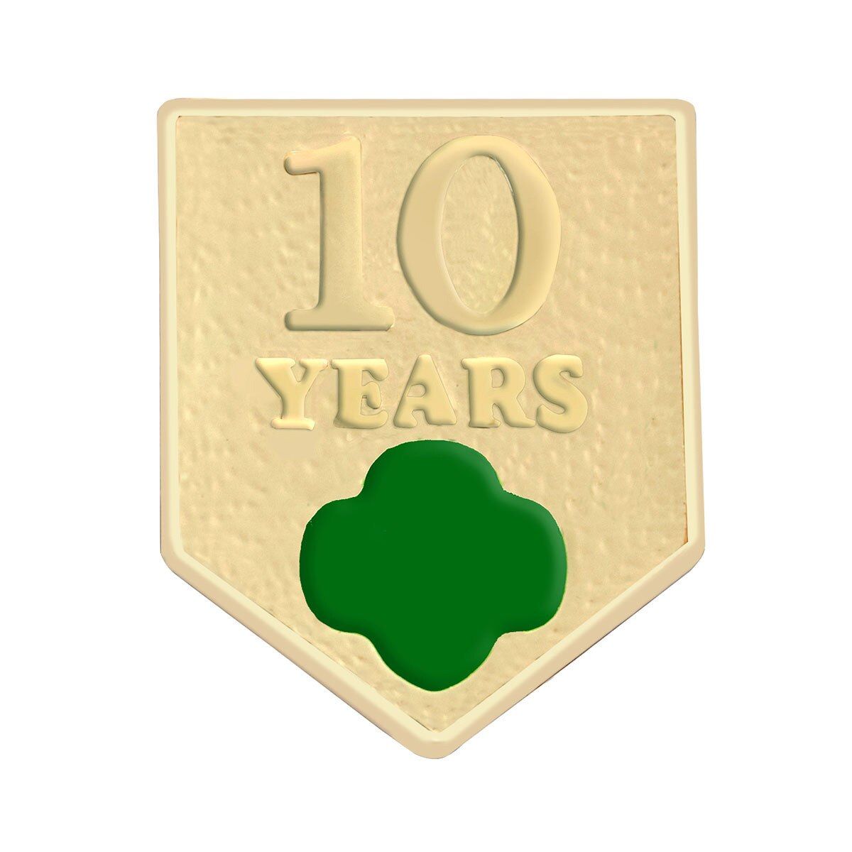 Girl Scout 10 Year Pin - Updated 2022