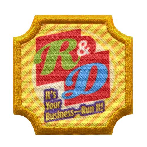 Ambassador Research and Development Badge-Retired