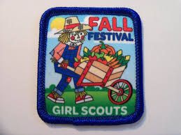 Scarecrow Fall Festival Girl Scouts Patch
