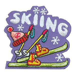 Skiing Fun Patch