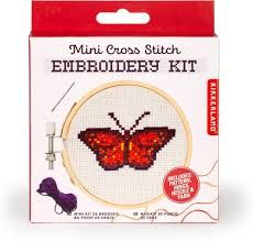 Mini Cross Stitch Butterfly