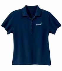 Girl Scouts MISSY NAVY POLO 4X