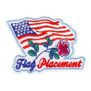 FLAG PLACEMENT FUN PATCH
