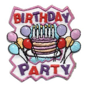 BIRTHDAY PARTY FUN PATCH