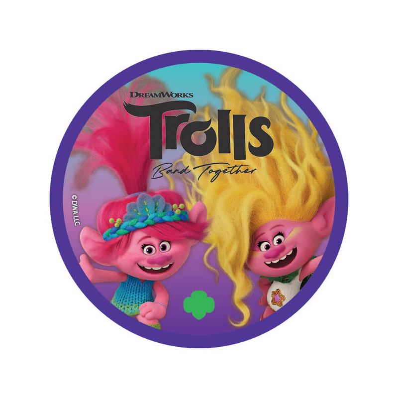 Girls Scouts' Trolls It Takes Two Sew-On Patch