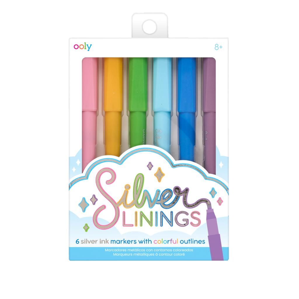 Silver Linings Outline Markers