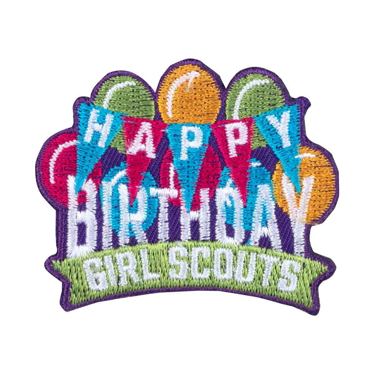 Birthday balloons Fun Patch
