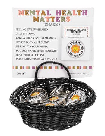 MENTAL HEALTH MATTERS SPINNING CHARM