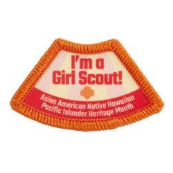 Girl Scout Asian American, Native Hawaiian, and Pacific Islander Heritage Month Sew-On Patch