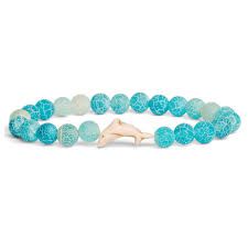 Dolphin Aqua Blue- Fahlo Bracelet