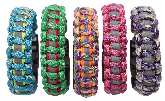 Bracelet, paracord camp