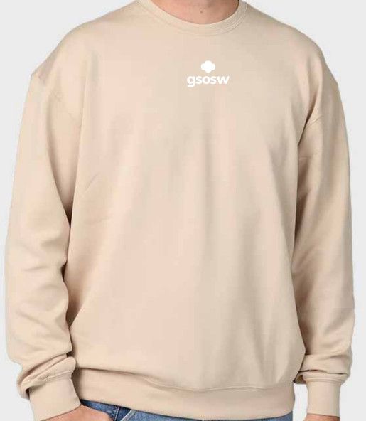 Cloudluxe Crewneck Sweatshirt, Size: SM
