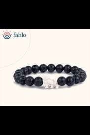 Lion Lava Stone- Fahlo Bracelet