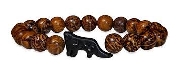 Snow Leopard Walnut- Fahlo Bracelet