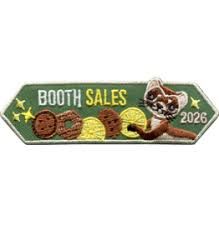 Booth Sales 2026 Patch - Black Footed Ferret