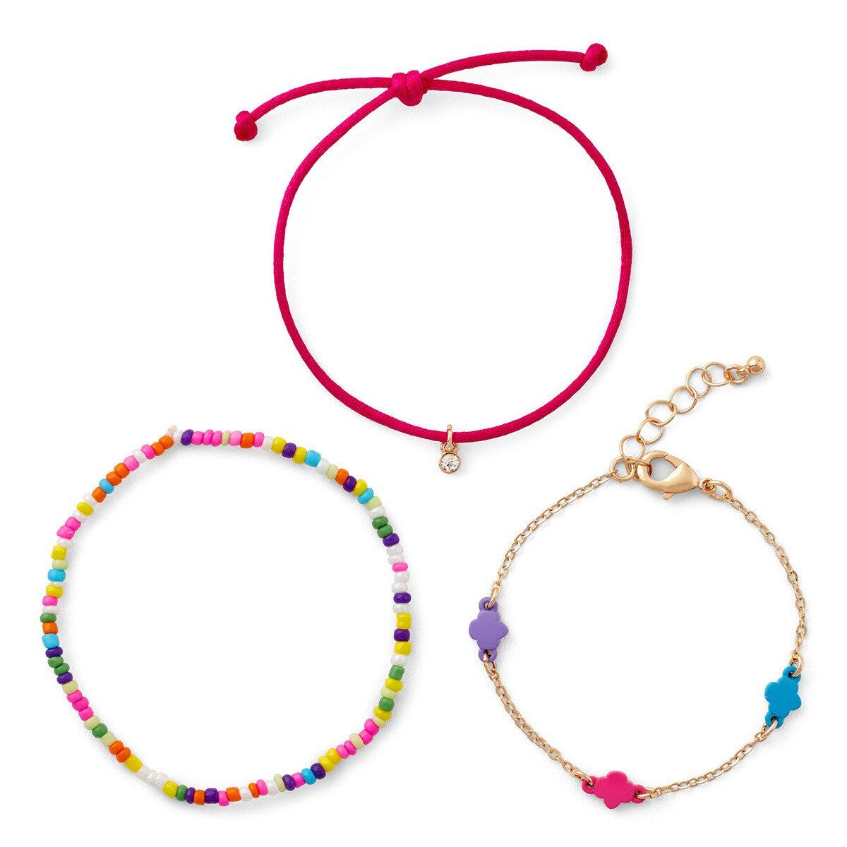 Mixed Bracelet 3 Pk Set