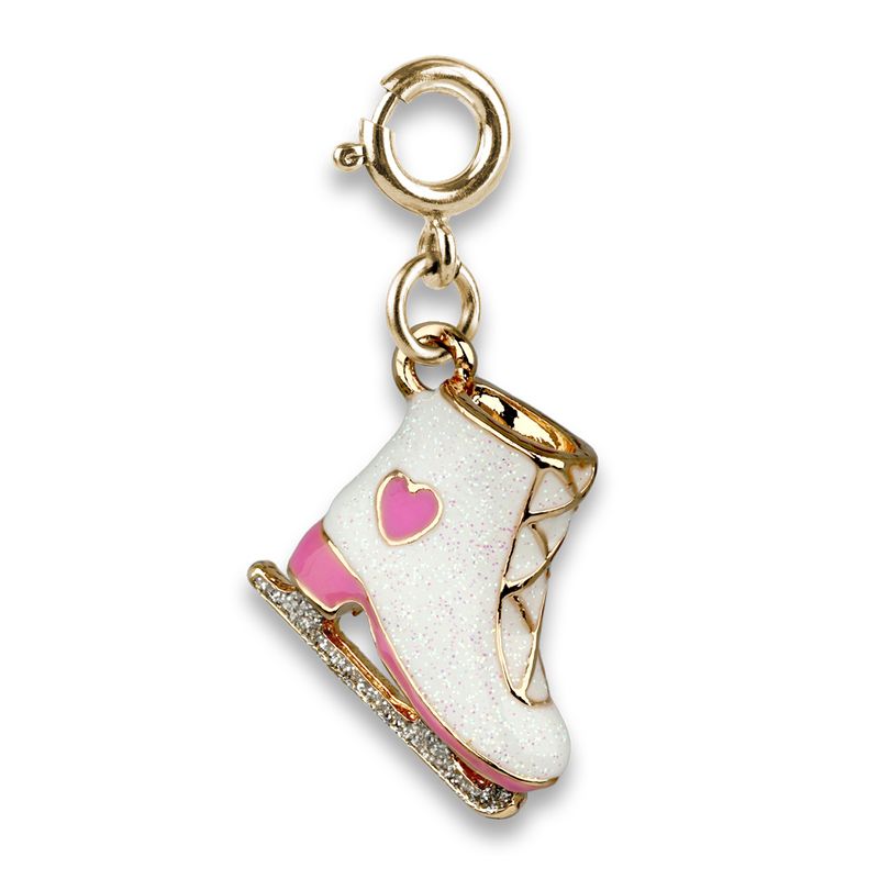 Charm It Gold Glitter Ice Skate