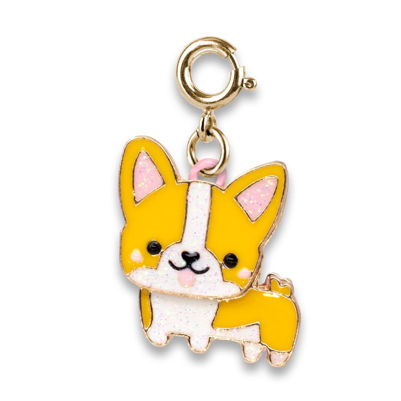 Charm It Gold Corgi