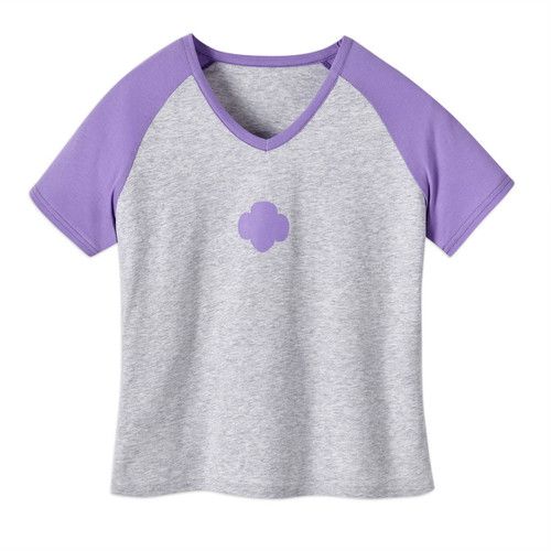 C/S/A  TREFOIL LOGO JERSEY V-NECK SS CLOUD, Size: MD