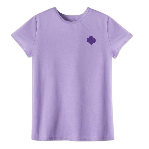 Violet Classic Trefoil T-Shirt, Size: SM