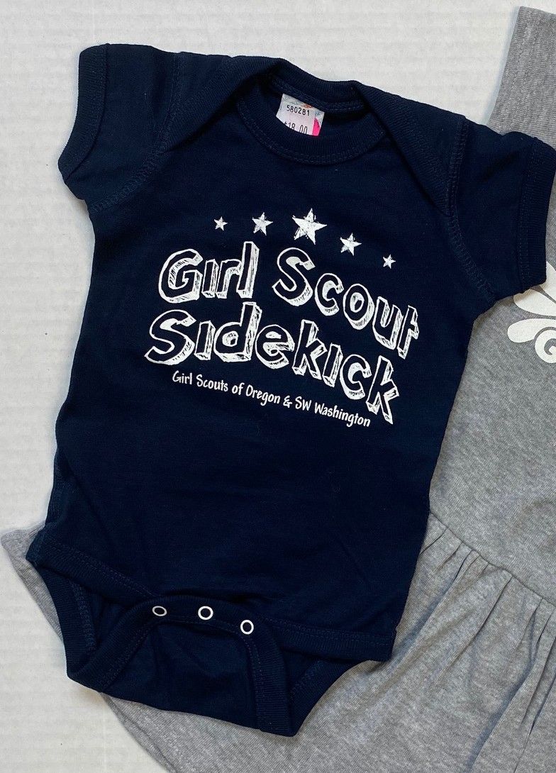 Girl Scout Sidekick Onesie, Size: Newborn