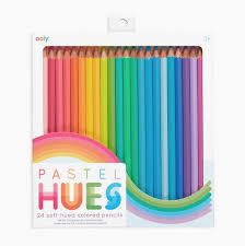 Pastel Hues Colored Pencils 24 ct.