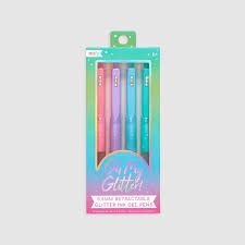 Oh My Glitter Retractable Gel Pens