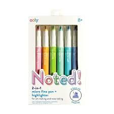 Noted! 2-in-1 Pen + Highlighter
