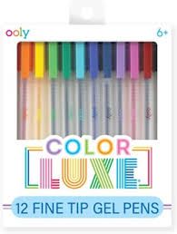 Color Luxe Gel Pens 12pk