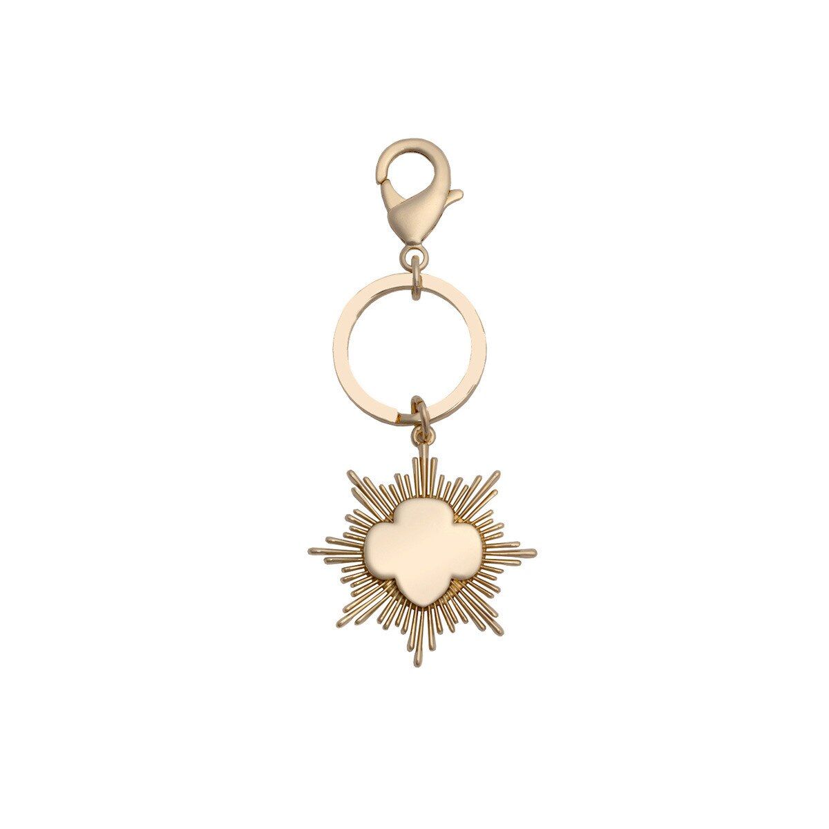 Gold Award Burst Keychain