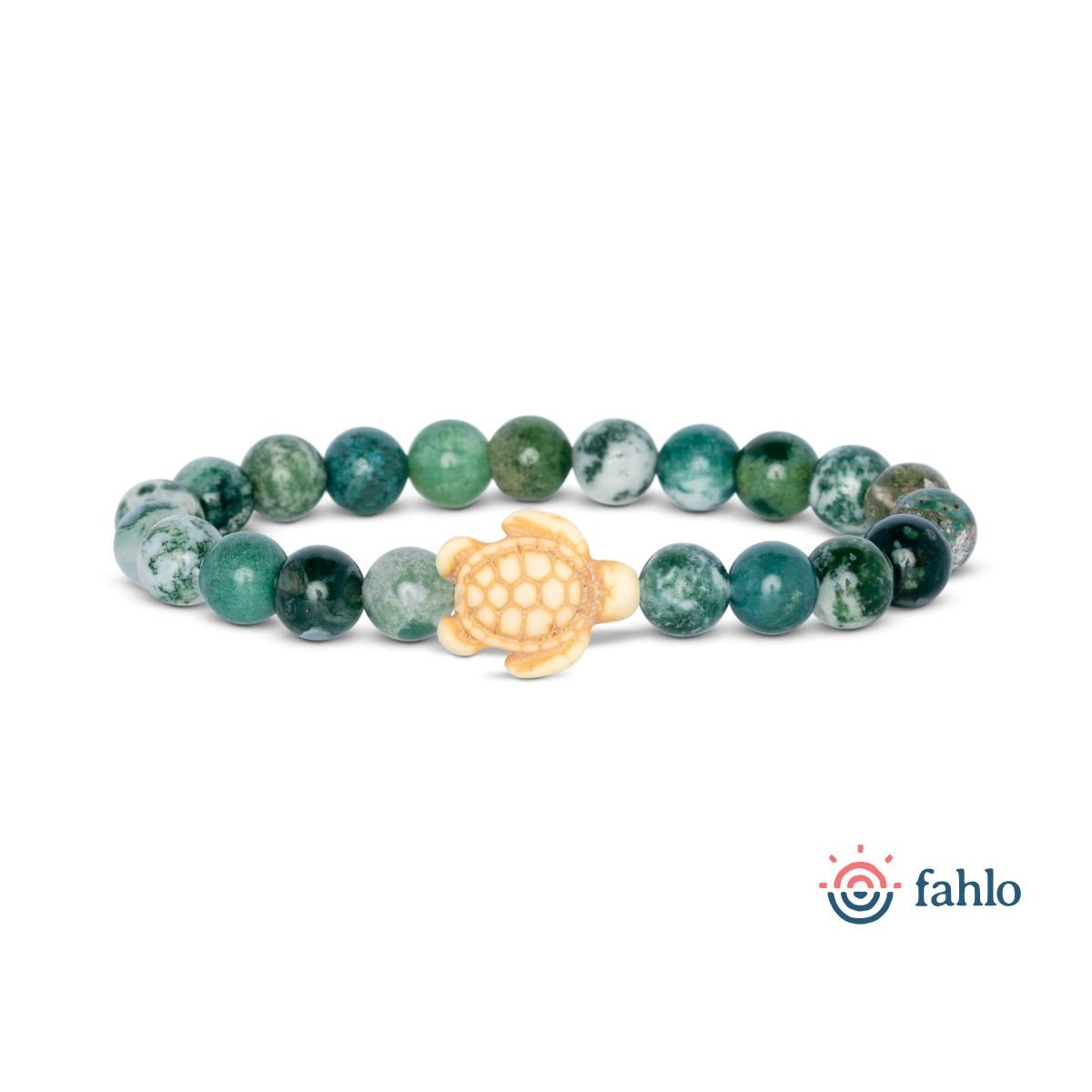 Sea Turtle Seagrass- Fahlo Bracelet