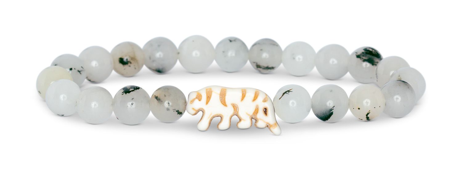 Tiger Siam Stone- Fahlo Bracelet