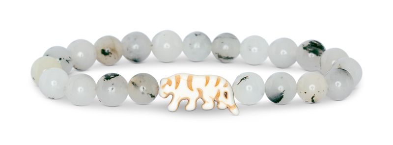 Tiger Siam Stone- Fahlo Bracelet