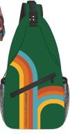 GSOSW Green Vintage Sling Bag