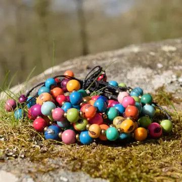 Acai Multicolor Beaded Bracelet