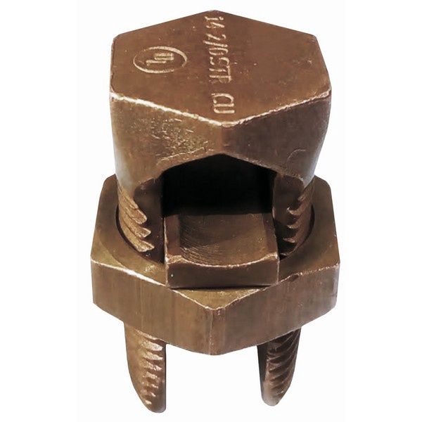 #2 Copper Hex Head Split Bolt. 90305