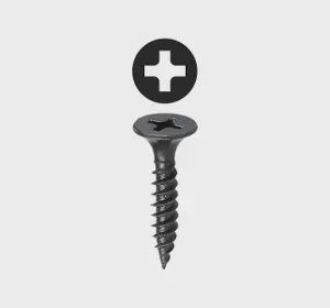 #6 x 1'' Phillips Bugle Head Fine Thread Drywall Screw 100 PK. DWSBX61