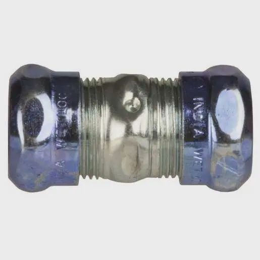 1 1/2" EMT COMPR COUPLING RAINTIGHT STL. 2926RT