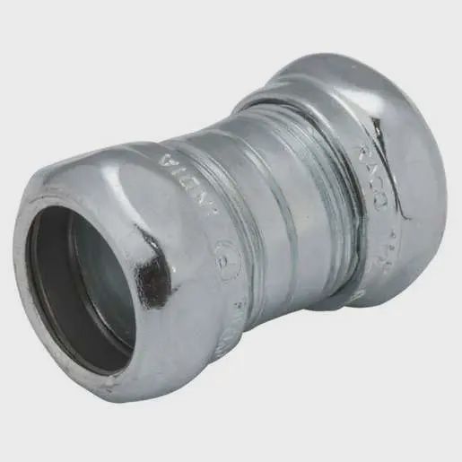1 1/4" EMT COMPR COUPLING STL. 2925
