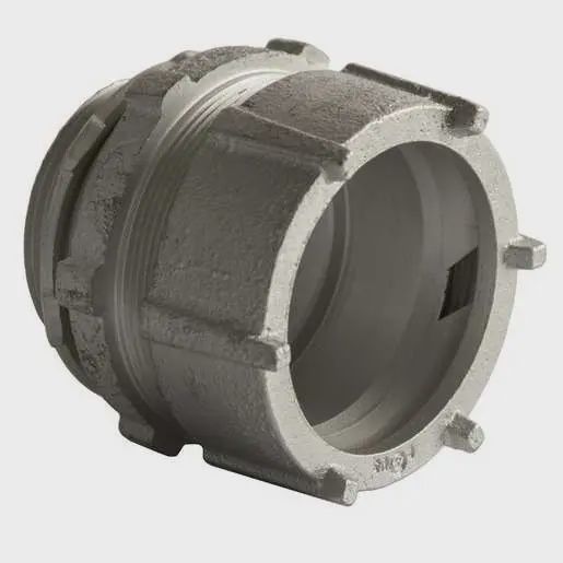 RGD/IMC COMPR CONNECTOR 3 IN MALL IRON. 1812