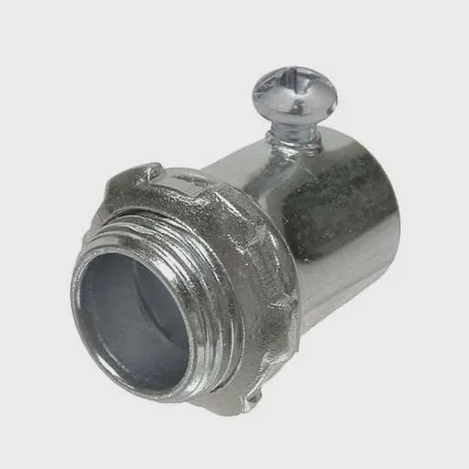2 1/2" CONNECTOR RGD/EMT SET SCREW  STL. 2140