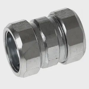1/2 IN RGD/IMC COMPR COUPLING STEEL. 1822