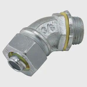 LIQUIDTIGHT CONNECTOR 45 3/4 IN STEEL. 3443