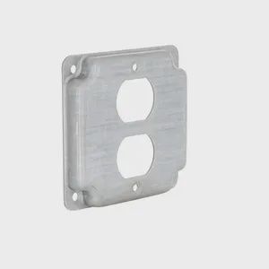4SQ EXP COVER - DUPLEX RECEP. - 902C