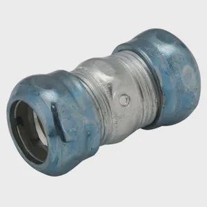 3/4" EMT COMPRESSION COUPLING RAINTIGHT  STL. 2923RT