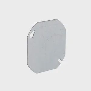 4" OCTAGON COVER FLAT - BLANK. - 722