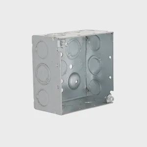 4SQ BOX WELDED 2-1/8 DEEP 1/2-3/4 TKO. - 232