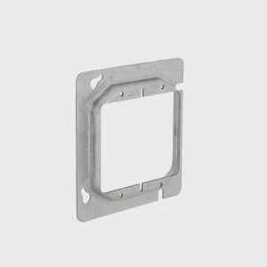 4-11/16 MUD RING TWO DEVICE - RAISED 1/2. - 841