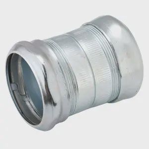 4" EMT COMPR COUPLING STEEL. 2956