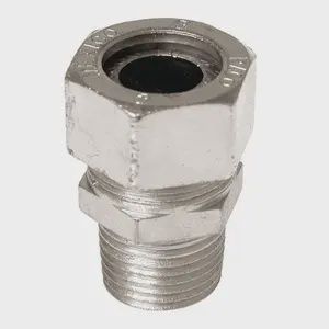 CONNECTOR UF LQTGHT 1/2 IN STEEL. 2462